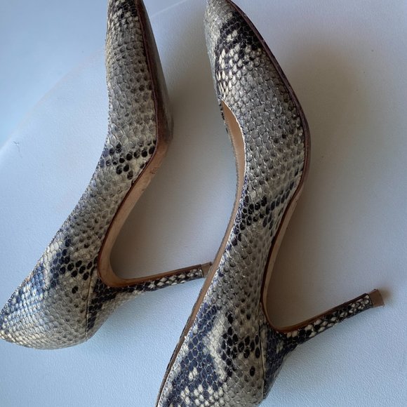Jimmy Choo Snakeskin Pumps - Picture 7 of 14